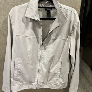 Claiborne Men's Light Gray Shirt Jacket